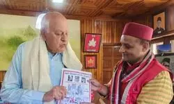 फारूख अब्दुल्ला से मिले दीपक, राष्ट्रीय अंतरराष्ट्रीय विषयों पर सघन संवाद