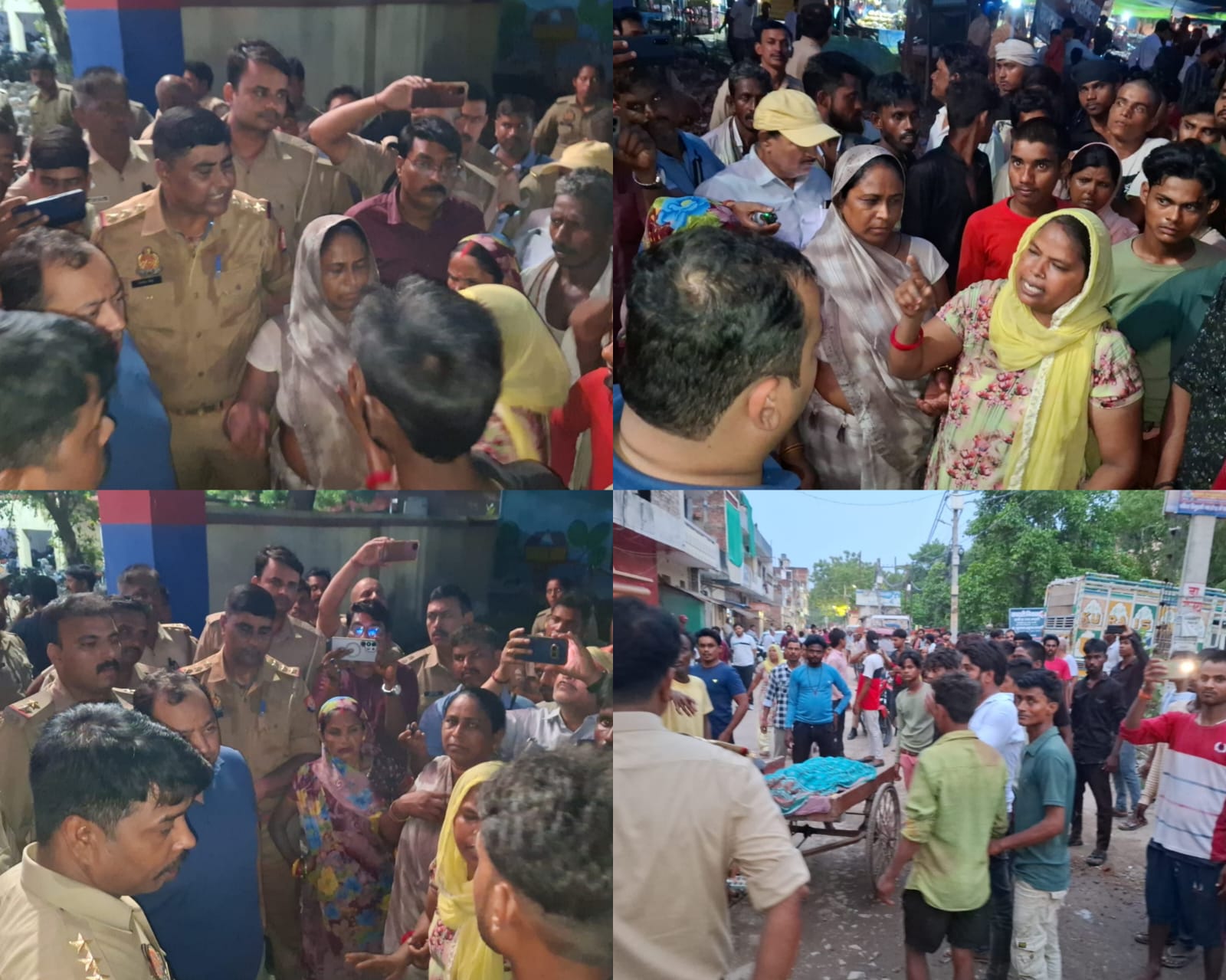 चंदौली में घायल मजदूर की मौत के बाद बवाल: शव लेकर जा रही पुलिस पर परिजनों का विरोध, लाठीचार्ज का आरोप चंदौली में घायल मजदूर की मौत के बाद बवाल: शव लेकर जा रही पुलिस पर परिजनों का विरोध, लाठीचार्ज का आरोप
