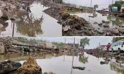 मोहर्रम जुलूस से पहले जलजमाव का संकट: दुलहीपुर में दो फीट पानी, प्रशासन मौन