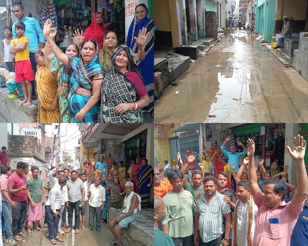 जलभराव से बेहाल दुलहीपुर भीतरी बाजार, घरों में घुसा गंदा पानी, बीमारियों का खतरा बढ़ा, नाराज ग्रामीणों ने किया प्रदर्शन; चेतावनी- समाधान नहीं तो उग्र आंदोलन जलभराव से बेहाल दुलहीपुर भीतरी बाजार, घरों में घुसा गंदा पानी, बीमारियों का खतरा बढ़ा, नाराज ग्रामीणों ने किया प्रदर्शन; चेतावनी- समाधान नहीं तो उग्र आंदोलन