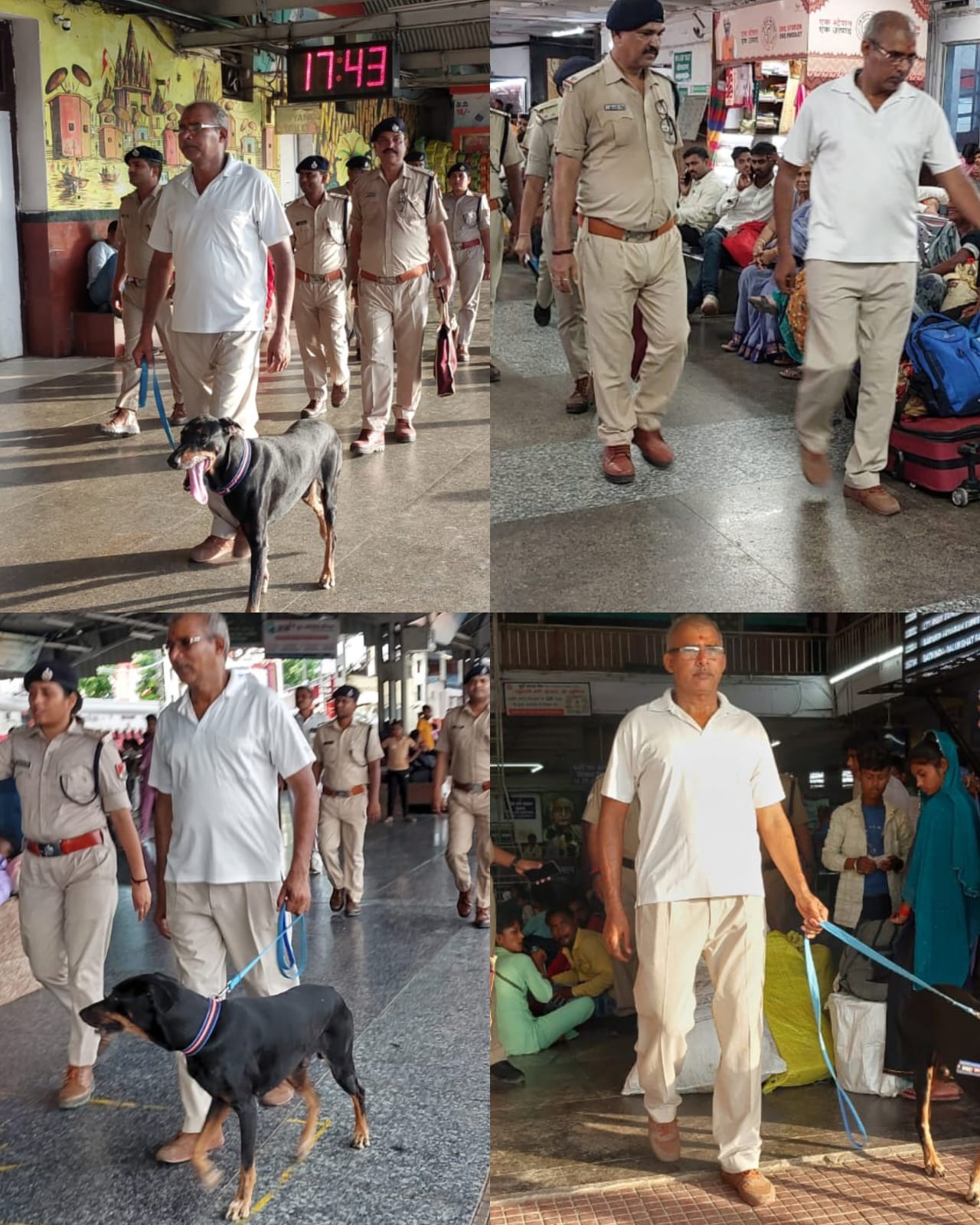 डीडीयू जंक्शन पर आरपीएफ व डॉग स्क्वाड का सघन चेकिंग अभियान, सब कुछ मिला सामान्य