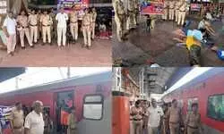 श्रावणी मेला विशेष अभियान: डीडीयू स्टेशन पर यात्रियों को किया गया सतर्क, डॉग स्क्वॉड ने की ट्रेनों की जांच