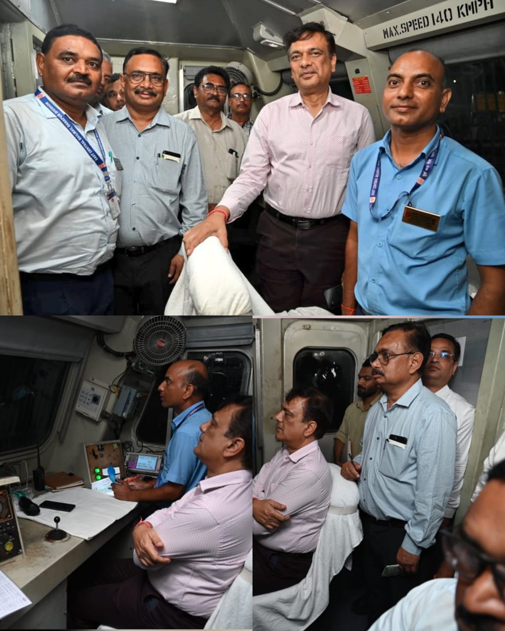 रेल संरक्षा पर विशेष ध्यान: महाप्रबंधक ने तेजस राजधानी से किया पटना-डीडीयू रेलखंड का फुटप्लेट निरीक्षण रेल संरक्षा पर विशेष ध्यान: महाप्रबंधक ने तेजस राजधानी से किया पटना-डीडीयू रेलखंड का फुटप्लेट निरीक्षण