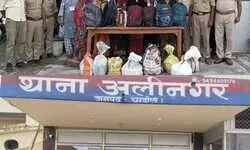 चंदौली में शराब तस्करों पर पुलिस का डबल प्रहार, दो दिन में 18 गिरफ्तार, 150 लीटर अवैध शराब बरामद