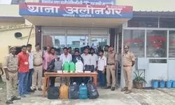 चन्दौली में अवैध शराब तस्करी का बड़ा खुलासा, 11 तस्कर गिरफ्तार – 68.67 लीटर अंग्रेजी शराब बरामद