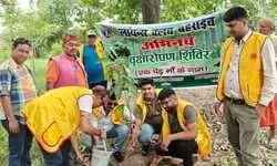 लायंस क्लब बहराइच अभिनव का पर्यावरण संरक्षण हेतु अनुकरणीय प्रयास, फलदार वृक्षों का वृहद रोपण, पूर्व में रोपित वृक्ष अब बन चुके हैं हरियाली के प्रतीक