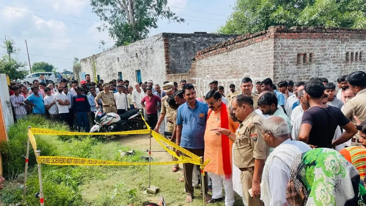 यूपी में भाजपा मंडल उपाध्यक्ष की पीट-पीटकर हत्या, घटनास्थल पर कई डंडे पड़े मिले