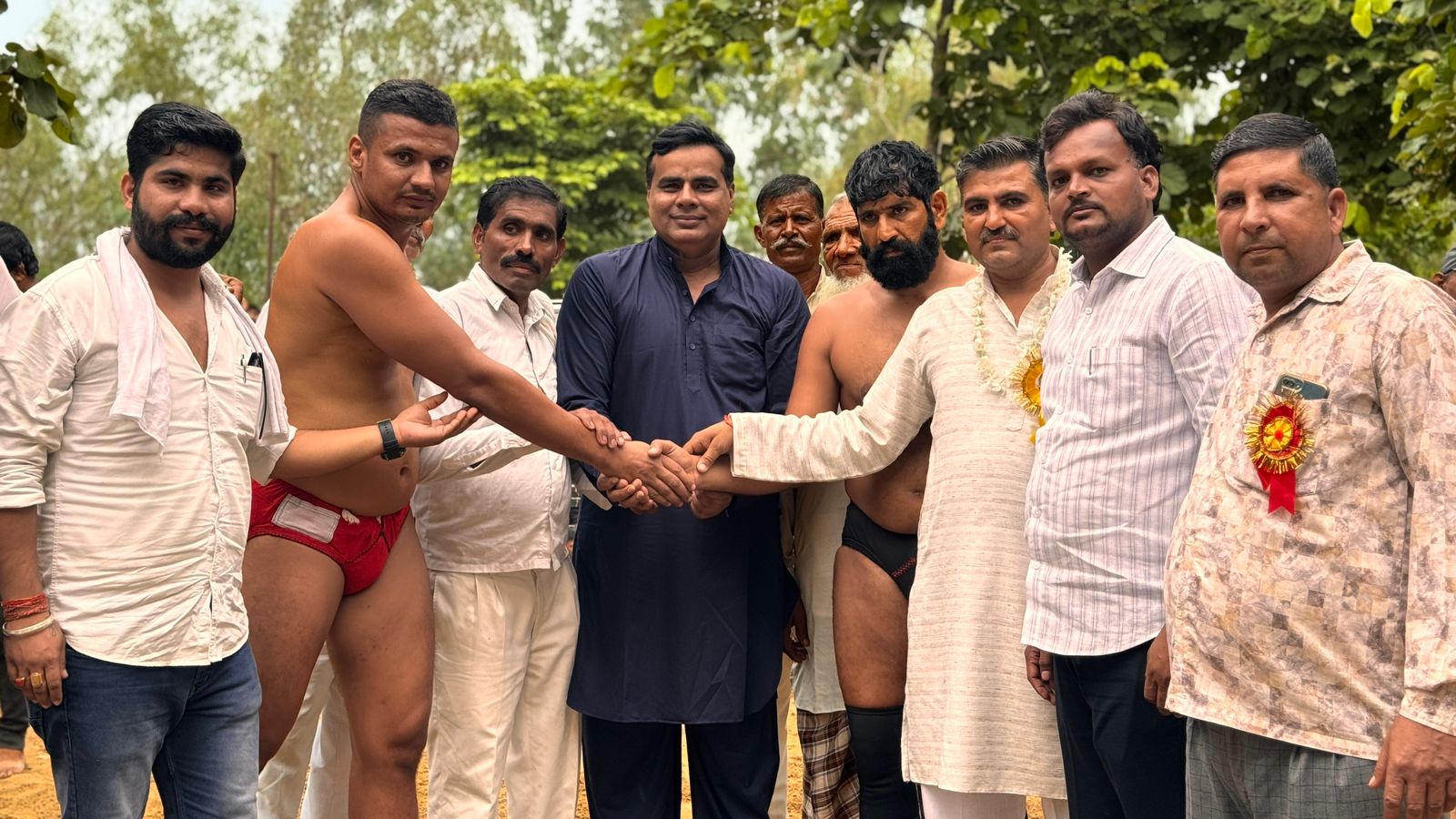 बिलारी -करावर में राधाष्टमी मेले का आगाज़, विधायक ने किया दंगल का शुभारंभ