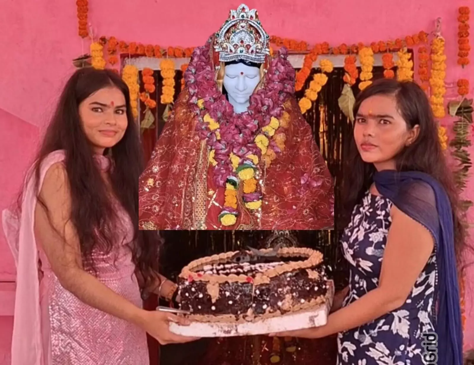 जन्मोत्सव : नेमा देवी मंदिर फाजिलपुर पर उमड़ी श्रद्धालुओं की भीड़, 21 किलो का केक काटकर धूमधाम से मनाया गया देवी जी का जन्मोत्सव