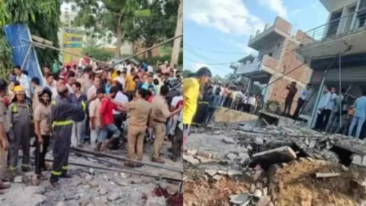 फर्रुखाबाद में कोचिंग सेंटर में भीषण ब्लास्ट, 2 छात्रों की मौत
