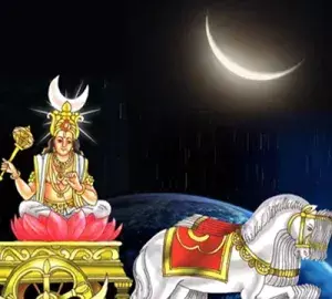 करवाचौथ का चंद्रमा — सौभाग्य का प्रतीक