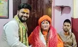 जूना अखाड़ा किन्नर अखाड़ा महामंडलेश्वर डॉ. वैष्णवी जगदंबा नंदगिरी का स्वागत-सत्कार जूना अखाड़ा किन्नर अखाड़ा महामंडलेश्वर डॉ. वैष्णवी जगदंबा नंदगिरी का स्वागत-सत्कार
