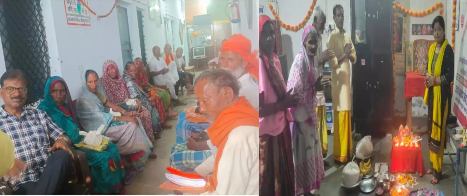 अन्नकूट प्रसाद व भाई दूज के साथ वृद्धाश्रमों में जगमगाया दीपोत्सव अन्नकूट प्रसाद व भाई दूज के साथ वृद्धाश्रमों में जगमगाया दीपोत्सव