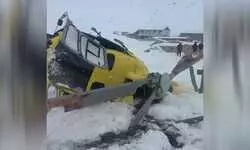 नेपाल में लोबुचे पर्वत पर रेस्क्यू अभियान के दौरान हेलीकॉप्टर क्रैश, पायलट सुरक्षित बचाया गया