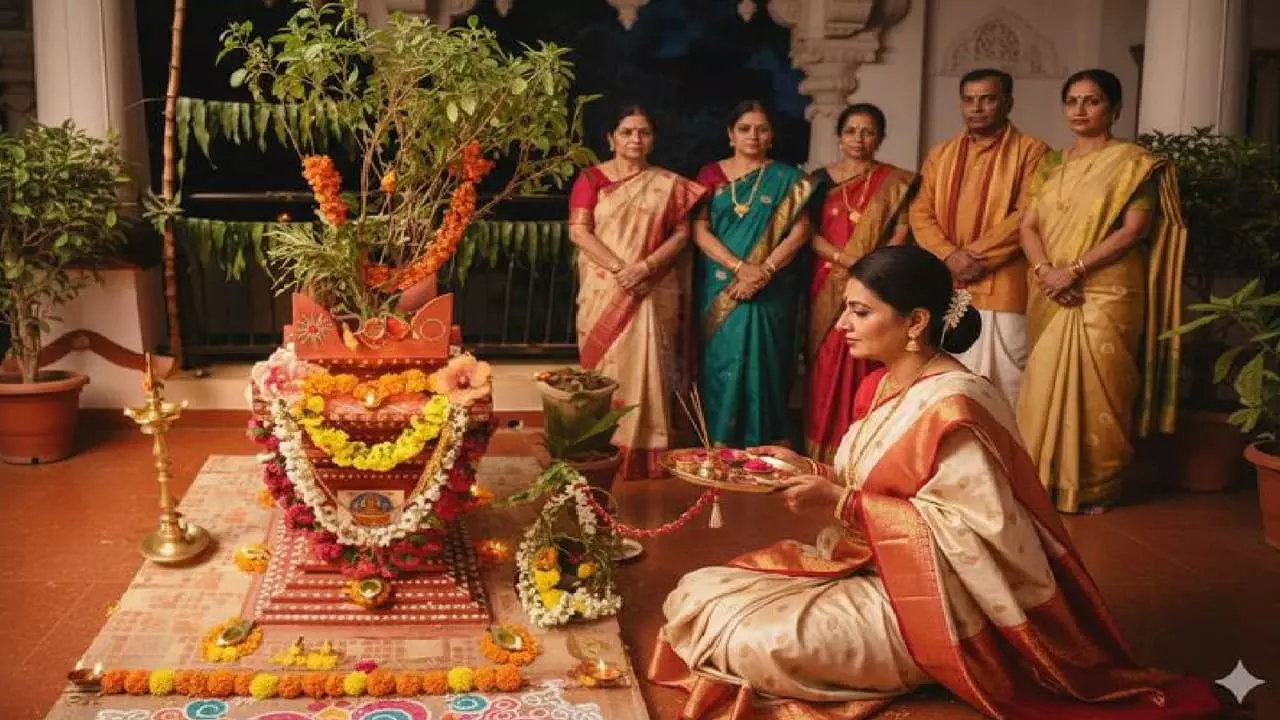 तुलसी विवाह 2025 : भगवान विष्णु और माता तुलसी के दिव्य मिलन का पावन पर्व, 2 नवंबर को मनाया जाएगा। तुलसी विवाह 2025 : भगवान विष्णु और माता तुलसी के दिव्य मिलन का पावन पर्व, 2 नवंबर को मनाया जाएगा।