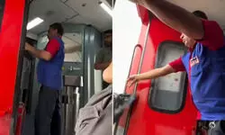 ट्रेन साफ करके देश गंदा कर रहे हैं! रेल कर्मचारी ने लाख समझाने पर भी बाहर फेंका कूड़ा
