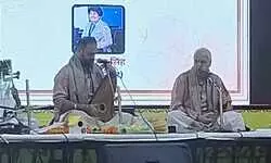 गौरैया संस्कृति महोत्सव : पहली शाम- साजन–स्वरांश की गायकी से भक्तिरस में डूबे श्रोता गौरैया संस्कृति महोत्सव : पहली शाम- साजन–स्वरांश की गायकी से भक्तिरस में डूबे श्रोता