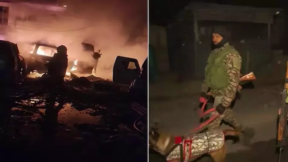 श्रीनगर के नौगाम पुलिस स्टेशन में भीषण धमाका, 300 फीट दूर तक मिले मानव अंग — फरिदाबाद से लाई गई जब्त विस्फोटकों की जांच के दौरान हादसा श्रीनगर के नौगाम पुलिस स्टेशन में भीषण धमाका, 300 फीट दूर तक मिले मानव अंग — फरिदाबाद से लाई गई जब्त विस्फोटकों की जांच के दौरान हादसा