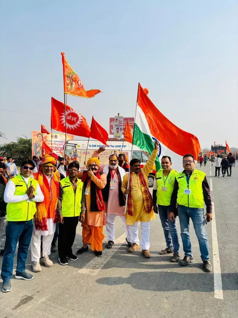 सनातन हिन्दू एकता पदयात्रा में सिविल डिफेंस निभा रहा अपनी अहम भूमिका सनातन हिन्दू एकता पदयात्रा में सिविल डिफेंस निभा रहा अपनी अहम भूमिका