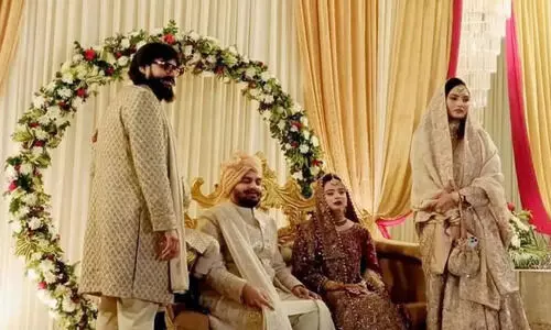 मुख्तार अंसारी के बेटे उमर अंसारी का निकाह, पत्नी फातिमा को पिता की फोटो दिखा भावुक हुए