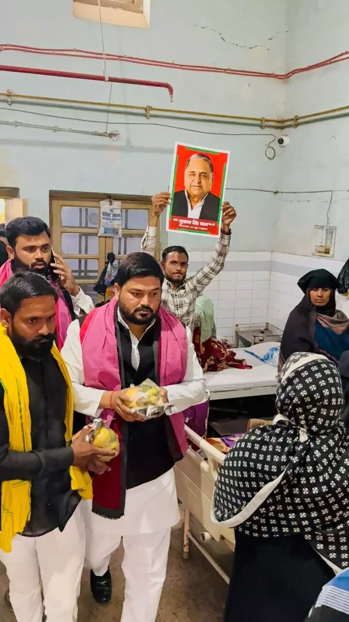 नेताजी मुलायम सिंह यादव की 86वीं जयंती पर बहराइच में समाजवादियों का सेवा-संकल्प कार्यक्रम