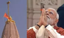 अयोध्या में धर्म ध्वजारोहण का ऐतिहासिक आयोजन : पीएम मोदी, मोहन भागवत और राज्यपाल की उपस्थिति में सम्पन्न; CM योगी बोले—‘यह भारत के सांस्कृतिक उत्थान का निर्णायक क्षण’