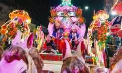 श्रीराम विवाह महोत्सव में निकली अलौकिक शोभायात्रा- नगर हुआ श्रीराम-जानकी के दिव्य वैवाहिक उल्लास में सराबोर