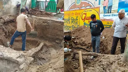 संभल में 46 वर्ष बंद रहे कुएं की खोदाई शुरू - 1978 के दंगों की गवाह जमीन फिर चर्चा में, प्रशासनिक हलचल तेज संभल में 46 वर्ष बंद रहे कुएं की खोदाई शुरू - 1978 के दंगों की गवाह जमीन फिर चर्चा में, प्रशासनिक हलचल तेज