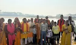 सरयू घाट पर भव्य कलश पूजन, पिपरिया में गूँजे वैदिक मंत्र  33वीं श्री चंडी महायज्ञ की शुरुआत, श्रद्धा और भक्ति का उमड़ा सैलाब