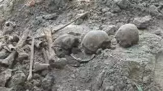 बंगाल : अशोकनगर में घर की खुदाई के दौरान निकले कई मानव कंकाल बंगाल : अशोकनगर में घर की खुदाई के दौरान निकले कई मानव कंकाल