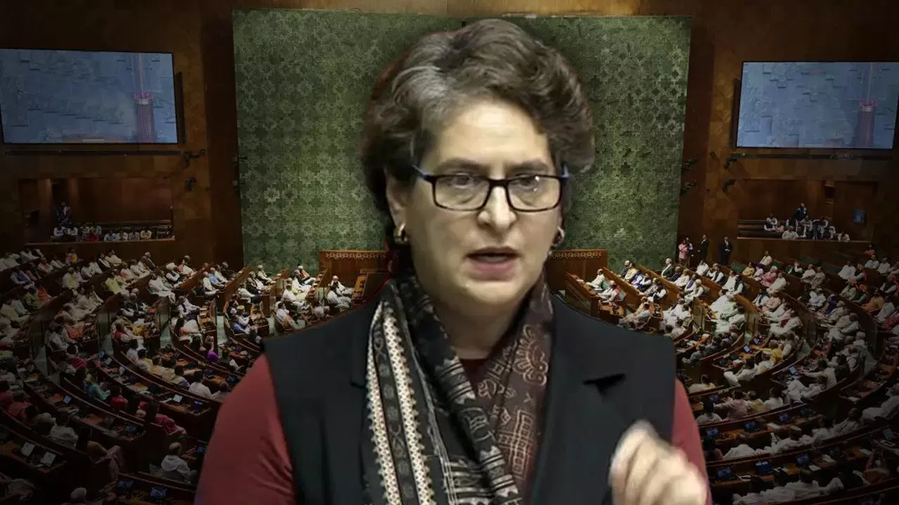 वंदे मातरम पर बहस के पीछे बंगाल का चुनाव है… लोकसभा में प्रियंका गांधी ने सरकार को घेरा