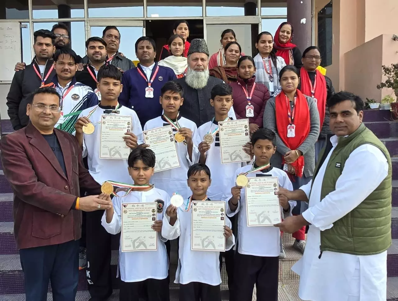 दिल्ली में चमका बिलारी का सितारा- 5th नेशनल जीत कुने-डो मार्शल आर्ट्स टूर्नामेंट में रॉयल पब्लिक स्कूल का शानदार प्रदर्शन दिल्ली में चमका बिलारी का सितारा- 5th नेशनल जीत कुने-डो मार्शल आर्ट्स टूर्नामेंट में रॉयल पब्लिक स्कूल का शानदार प्रदर्शन