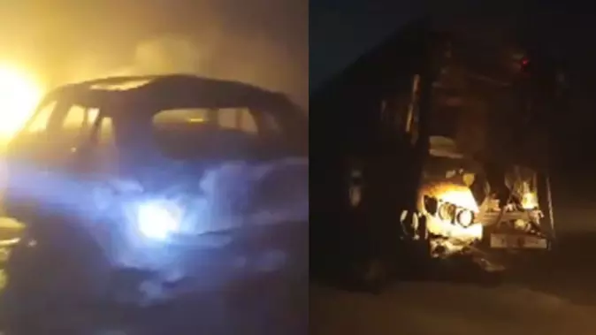 घने कोहरे के चलते यमुना एक्सप्रेसवे पर भिड़ीं 8 बसें और 3 कारें, 6 यात्रियों की मौत... 25 घायल घने कोहरे के चलते यमुना एक्सप्रेसवे पर भिड़ीं 8 बसें और 3 कारें, 6 यात्रियों की मौत... 25 घायल