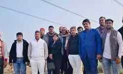 सोनभद्र में सवर्ण आर्मी का प्रदर्शन, बांग्लादेश में हिंदुओं पर अत्याचार के विरोध में पुतला दहन