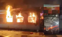 आंध्र प्रदेश | इलामंचिली के पास टाटानगर–एर्नाकुलम एक्सप्रेस में भीषण आग, 158 यात्री सुरक्षित, एक की मौत