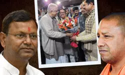 ब्राह्मण विधायकों की बैठक पर चेतावनी, कुर्मी महासभा की तस्वीरों से पंकज चौधरी घिरे