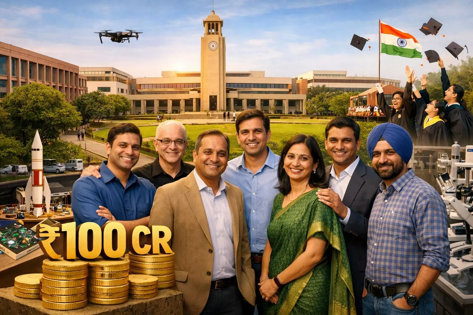 IIT कानपुर के 2000 बैच के पूर्व छात्रों का ऐतिहासिक योगदान- ₹100 करोड़ का सहयोग, भारतीय शिक्षा जगत में अलुमनी सहभागिता का नया अध्याय IIT कानपुर के 2000 बैच के पूर्व छात्रों का ऐतिहासिक योगदान- ₹100 करोड़ का सहयोग, भारतीय शिक्षा जगत में अलुमनी सहभागिता का नया अध्याय