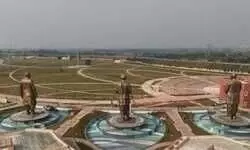 हिन्दू राष्ट्र का ‘लोगो’ है लखनऊ का प्रेरणा पार्क हिन्दू राष्ट्र का ‘लोगो’ है लखनऊ का प्रेरणा पार्क