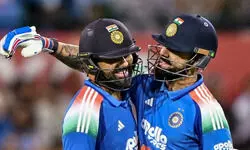 भारत ने 2026 का पहला मुकाबला जीता, न्यूज़ीलैंड की कड़ी चुनौती के बावजूद टीम इंडिया विजयी; विराट शतक से चूके, फिर भी रचे ऐतिहासिक कीर्तिमान भारत ने 2026 का पहला मुकाबला जीता, न्यूज़ीलैंड की कड़ी चुनौती के बावजूद टीम इंडिया विजयी; विराट शतक से चूके, फिर भी रचे ऐतिहासिक कीर्तिमान