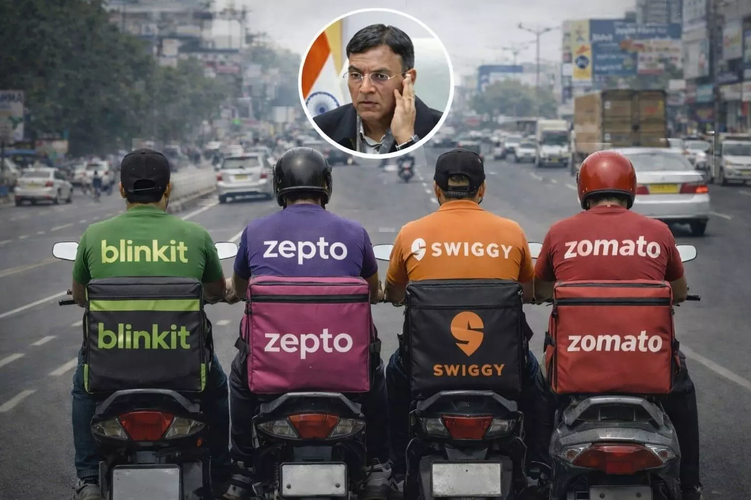 गिग वर्कर्स की सुरक्षा पर केंद्र सरकार का कड़ा रुख- केंद्रीय श्रम मंत्री के हस्तक्षेप के बाद Blinkit ने हटाया “10 मिनट में डिलीवरी” का दावा, अन्य प्लेटफॉर्म भी समय-सीमा वाले वादों से पीछे हटने को तैयार गिग वर्कर्स की सुरक्षा पर केंद्र सरकार का कड़ा रुख- केंद्रीय श्रम मंत्री के हस्तक्षेप के बाद Blinkit ने हटाया “10 मिनट में डिलीवरी” का दावा, अन्य प्लेटफॉर्म भी समय-सीमा वाले वादों से पीछे हटने को तैयार