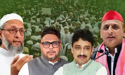 2027 से पहले यूपी की सियासत में मुस्लिम वोटों की खींचतान, ओवैसी फैक्टर से सपा की रणनीति बदली