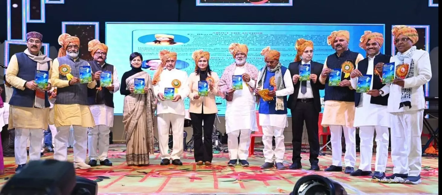 Book “Rural Politics of India: From Service to Leadership (An AI-based Perspective)” Launched on Jhansi Diwas Book “Rural Politics of India: From Service to Leadership (An AI-based Perspective)” Launched on Jhansi Diwas