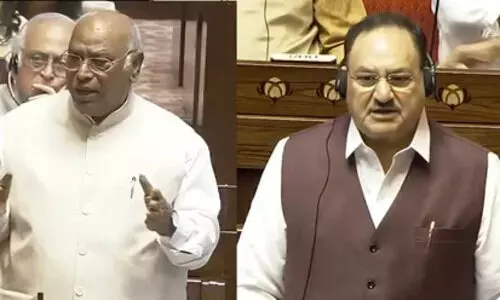 संसद के बजट सत्र में सियासी टकराव तेज : राज्यसभा में नड्डा-खरगे आमने-सामने, सभापति ने मर्यादा का दिया संदेश