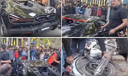 कानपुर में नशे में धुत तंबाकू कारोबारी के बेटे शिवम मिश्रा ने लेम्बोर्गिनी से 3 लोगों को रौंदा