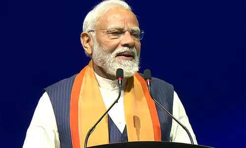 पीएम मोदी ने किया एआई इंपैक्ट समिट का उद्घाटन, AI एक्सपो का किया अवलोकन