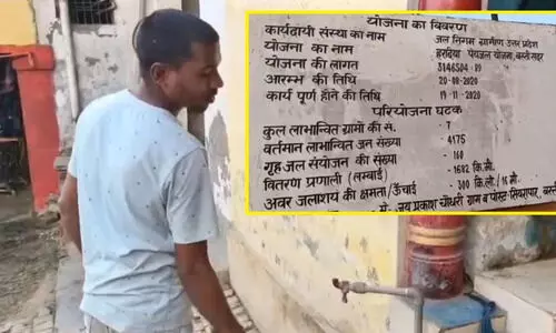 बस्ती में ‘मिस्टर इंडिया’ बनी पानी की टंकी! करोड़ों खर्च लेकिन जमीन पर कुछ नहीं