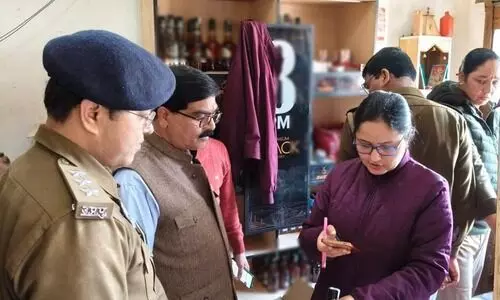 होली पर अवैध शराब के खिलाफ पुलिस-आबकारी का संयुक्त चेकिंग अभियान