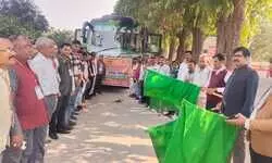 70 किसानों का प्रशिक्षण दल पंतनगर व दिल्ली रवाना