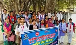 के.के.पी.जी. कॉलेज इटावा में द्वितीय एक दिवसीय शिविर का आयोजन