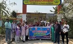 कर्म क्षेत्र पी.जी. कॉलेज इटावा में तृतीय एक दिवसीय शिविर का आयोजन